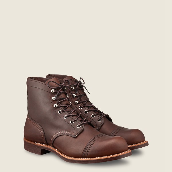 Heritage Støvler Herre - Red Wing Iron Ranger - 6-Inch Harness Læder - Brune - ARVOXQ-691